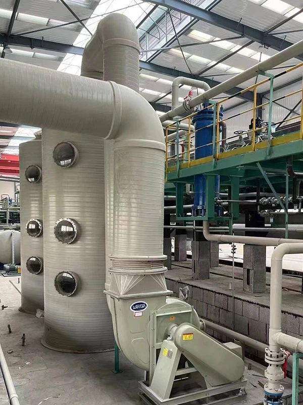 PPH Scrubber tower PPH Scrubber tower